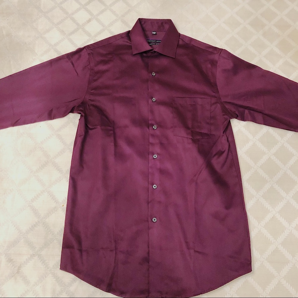 NEW Geoffrey Beene Non-Iron Classic Dress Shirt
